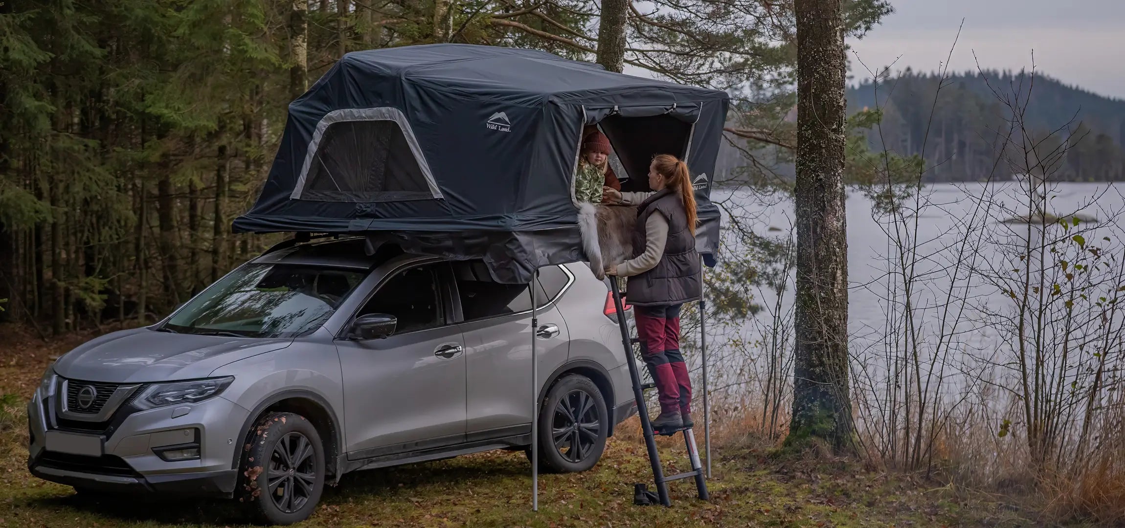 How to mount a roof tent?